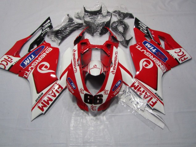 Rouge FIAMM FICC Carénage Moto Ducati 1199 11-14 Rouge FIAMM FICC Carénage Moto Ducati 1199 11-14