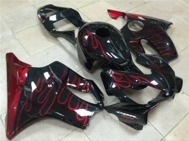 Rouge Flamme Carénage Moto CBR 600 F4i 01-03