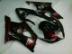 Rouge Flamme Carénage Moto GSXR 1000 K3 03-04 Rouge Flamme Carénage Moto GSXR 1000 K3 03-04