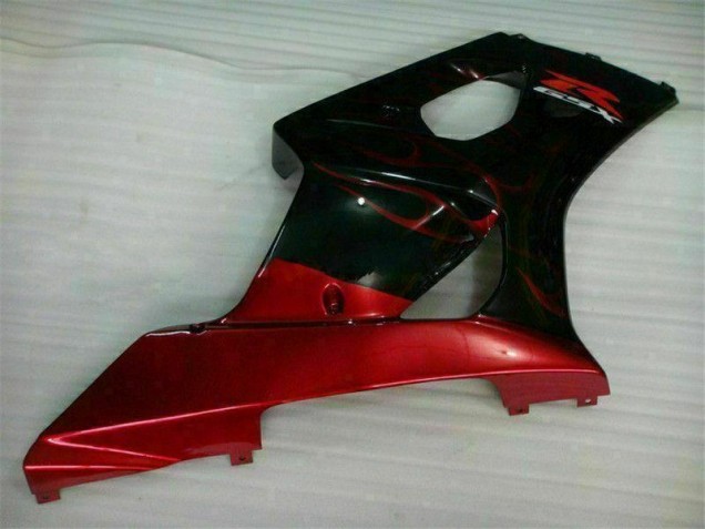 Rouge Flamme Carénage Moto GSXR 1000 K3 03-04 Rouge Flamme Carénage Moto GSXR 1000 K3 03-04
