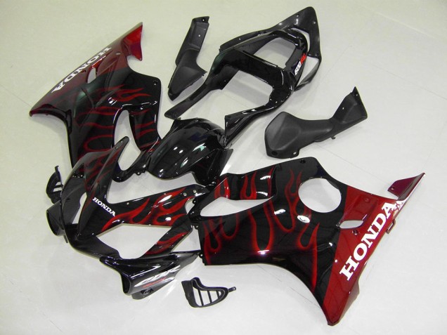 Rouge Flamme Carénages Moto CBR 600 F4i 01-03 Rouge Flamme Carénages Moto CBR 600 F4i 01-03