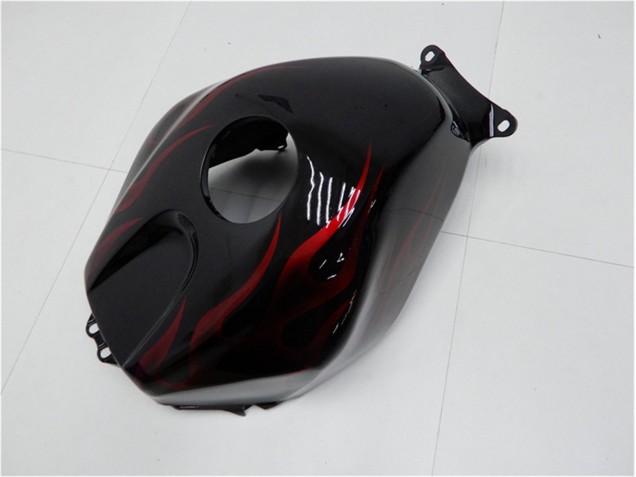 Rouge Flamme Noir Carénage Moto CBR 600 RR 05-06 Rouge Flamme Noir Carénage Moto CBR 600 RR 05-06