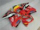 Rouge Jaune Carénage Moto EX250 08-12