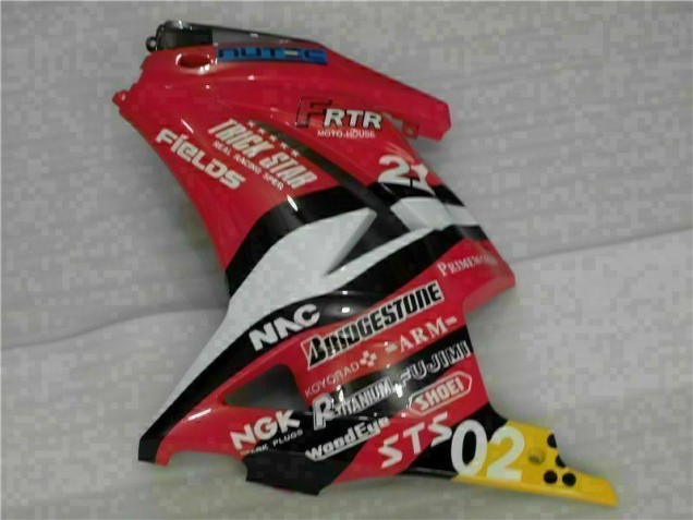 Rouge Jaune Carénage Moto EX250 08-12