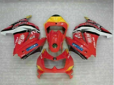 Rouge Jaune Carénage Moto EX250 08-12