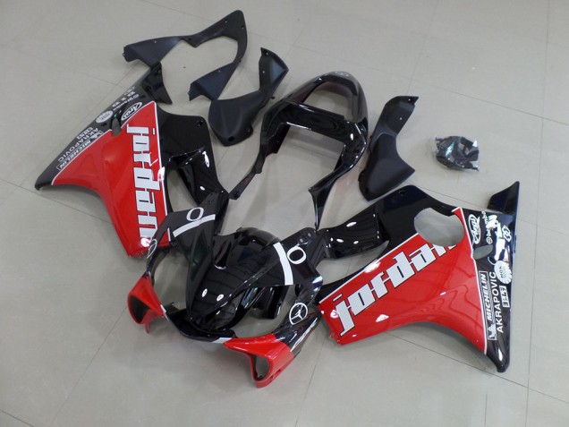 Rouge Jordan Carénage Moto CBR 600 F4i 01-03 Rouge Jordan Carénage Moto CBR 600 F4i 01-03