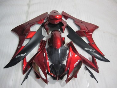 Rouge Kit Carénages Motos Complet R6 06-07