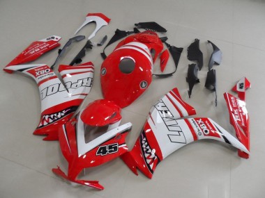 Rouge Liverpool 45 Carénage Moto CBR 1000 RR 12-16