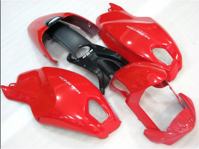 Rouge Monster Carénage Moto Ducati Monster 696 08-12 Rouge Monster Carénage Moto Ducati Monster 696 08-12