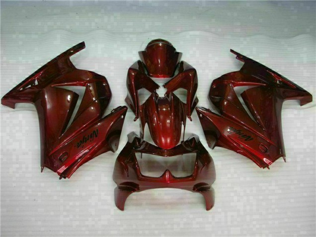 Rouge Ninja Carénage Moto EX250 08-12 Rouge Ninja Carénage Moto EX250 08-12