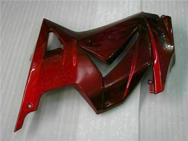Rouge Ninja Carénage Moto EX250 08-12 Rouge Ninja Carénage Moto EX250 08-12