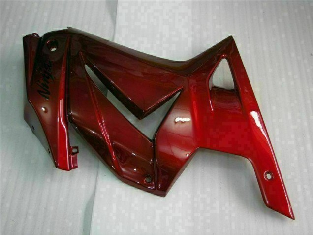 Rouge Ninja Carénage Moto EX250 08-12 Rouge Ninja Carénage Moto EX250 08-12