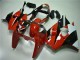 Rouge Noir Blanc Carénage Moto ZX6R 00-02