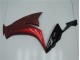 Rouge Noir Carénage Moto CBR 1000 RR 12-16 Rouge Noir Carénage Moto CBR 1000 RR 12-16