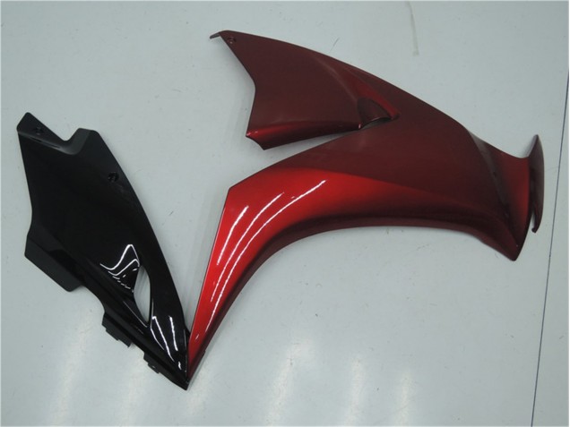 Rouge Noir Carénage Moto CBR 1000 RR 12-16 Rouge Noir Carénage Moto CBR 1000 RR 12-16