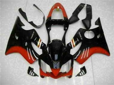Rouge Noir Carénage Moto CBR 600 F4i 01-03