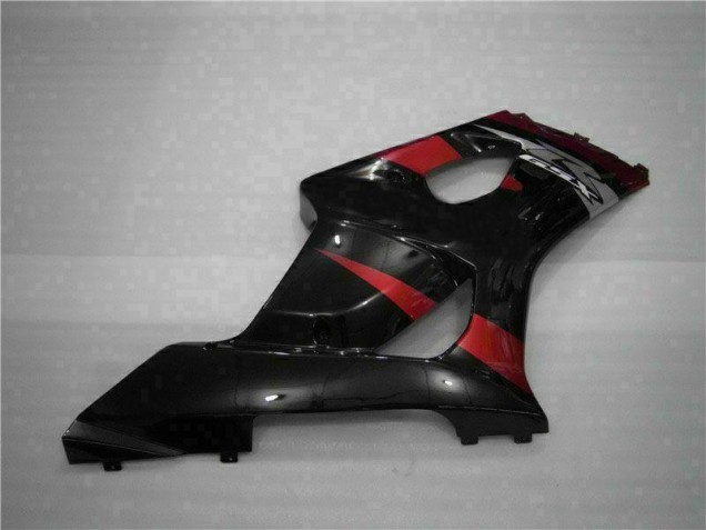 Rouge Noir Carénage Moto GSXR 1000 K3 03-04 Rouge Noir Carénage Moto GSXR 1000 K3 03-04