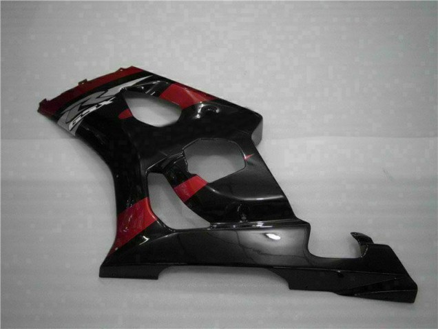 Rouge Noir Carénage Moto GSXR 1000 K3 03-04 Rouge Noir Carénage Moto GSXR 1000 K3 03-04