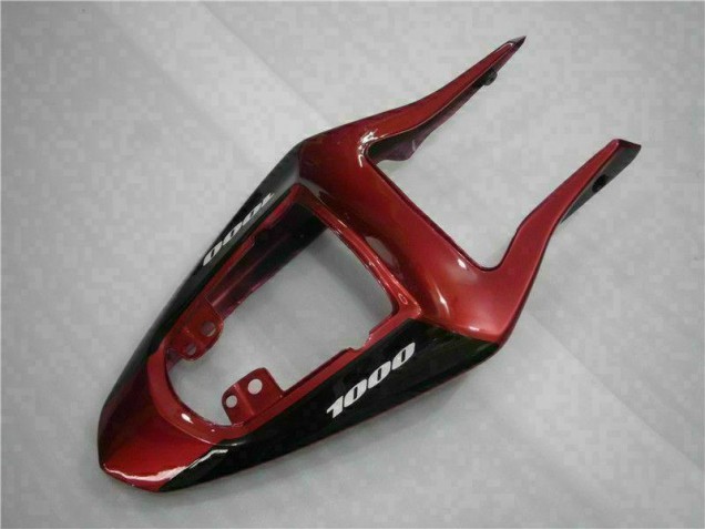 Rouge Noir Carénage Moto GSXR 1000 K3 03-04 Rouge Noir Carénage Moto GSXR 1000 K3 03-04