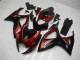 Rouge Noir Carénage Moto GSXR 600 / 750 K6 06-07