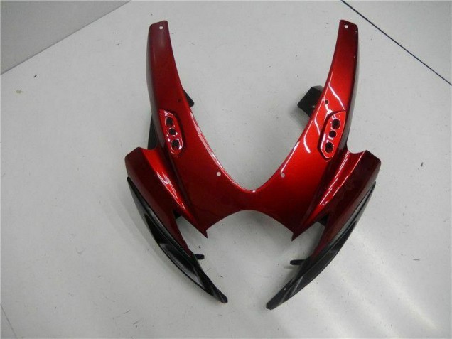 Rouge Noir Carénage Moto GSXR 600 / 750 K6 06-07