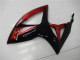 Rouge Noir Carénage Moto GSXR 600 / 750 K6 06-07