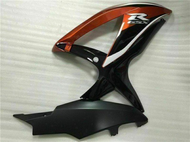 Rouge Noir Carénage Moto GSXR 600 / 750 K8 08-10 Rouge Noir Carénage Moto GSXR 600 / 750 K8 08-10