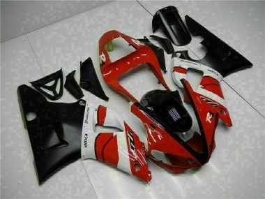 Rouge Noir Carénage Moto R1 00-01