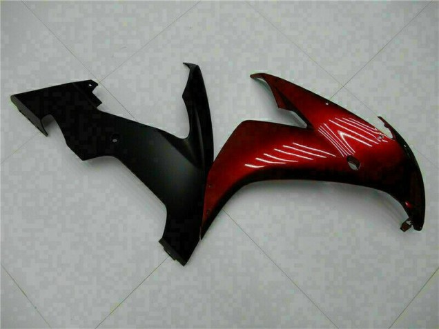 Rouge Noir Carénage Moto R1 04-06