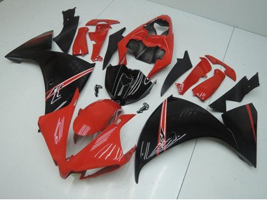 Rouge Noir Carénage Moto R1 12-14