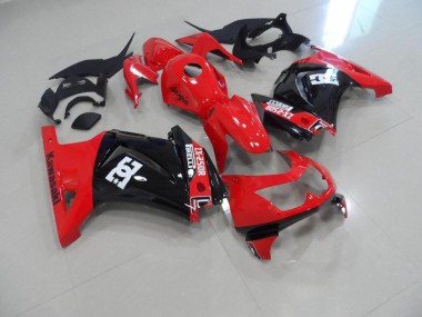 Rouge Noir Carénage Moto ZX 250R 08-12