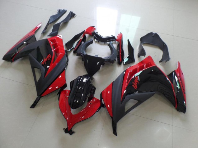 Rouge Noir Carénage Moto ZX 300R 13-16