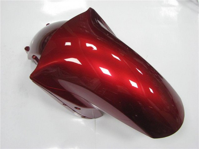 Rouge Noir Carénage Moto ZX14R ZZR 1400 06-11 Rouge Noir Carénage Moto ZX14R ZZR 1400 06-11