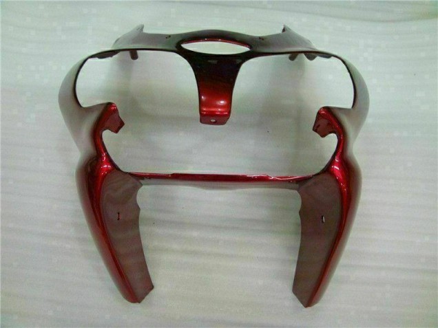 Rouge Noir Carénage Moto ZX6R 00-02 Rouge Noir Carénage Moto ZX6R 00-02