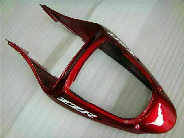 Rouge Noir Carénage Moto ZX6R 00-02 Rouge Noir Carénage Moto ZX6R 00-02