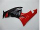 Rouge Noir Carénage Moto ZX6R 09-12 Rouge Noir Carénage Moto ZX6R 09-12