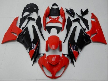 Rouge Noir Carénage Moto ZX6R 09-12
