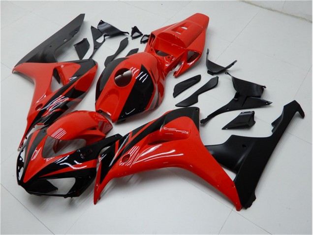 Rouge Noir Carénages Moto CBR 1000 RR 06-07 Rouge Noir Carénages Moto CBR 1000 RR 06-07