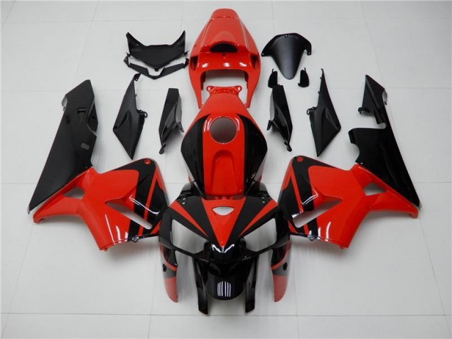 Rouge Noir Carénages Moto CBR 600 RR 05-06 Rouge Noir Carénages Moto CBR 600 RR 05-06