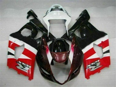 Rouge Noir Carénages Moto GSXR 1000 K3 03-04
