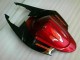 Rouge Noir Carénages Moto GSXR 1000 K5 05-06 Rouge Noir Carénages Moto GSXR 1000 K5 05-06