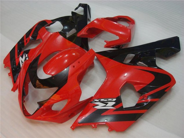 Rouge Noir Carénages Moto GSXR 600 / 750 K4 04-05 Rouge Noir Carénages Moto GSXR 600 / 750 K4 04-05