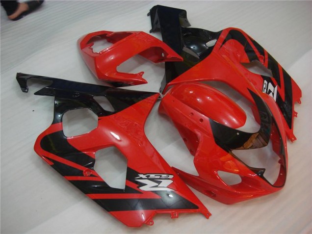 Rouge Noir Carénages Moto GSXR 600 / 750 K4 04-05 Rouge Noir Carénages Moto GSXR 600 / 750 K4 04-05