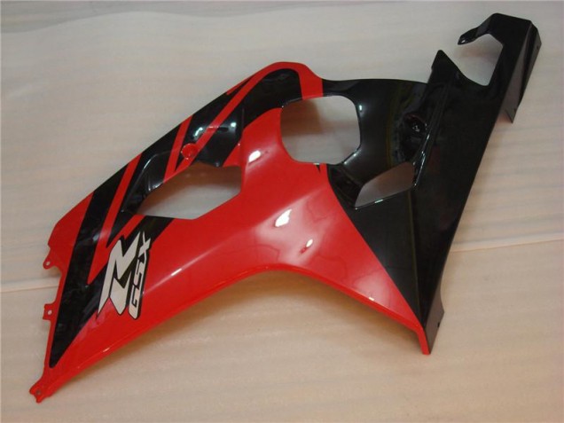 Rouge Noir Carénages Moto GSXR 600 / 750 K4 04-05 Rouge Noir Carénages Moto GSXR 600 / 750 K4 04-05