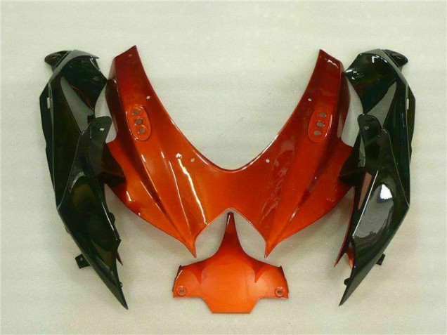 Rouge Noir Carénages Moto GSXR 600 / 750 K8 08-10 Rouge Noir Carénages Moto GSXR 600 / 750 K8 08-10
