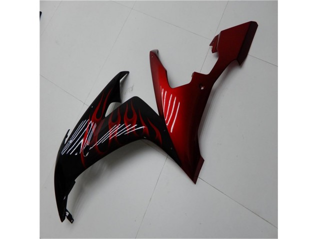 Rouge Noir Carénages Moto R1 04-06 Rouge Noir Carénages Moto R1 04-06