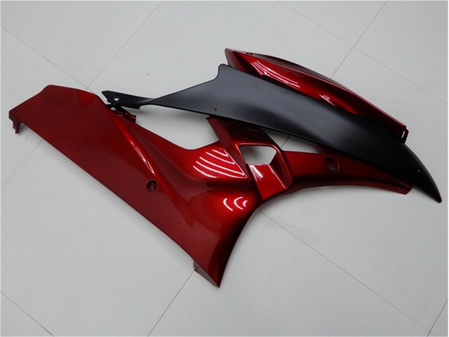 Rouge Noir Carénages Moto R6 06-07 Rouge Noir Carénages Moto R6 06-07