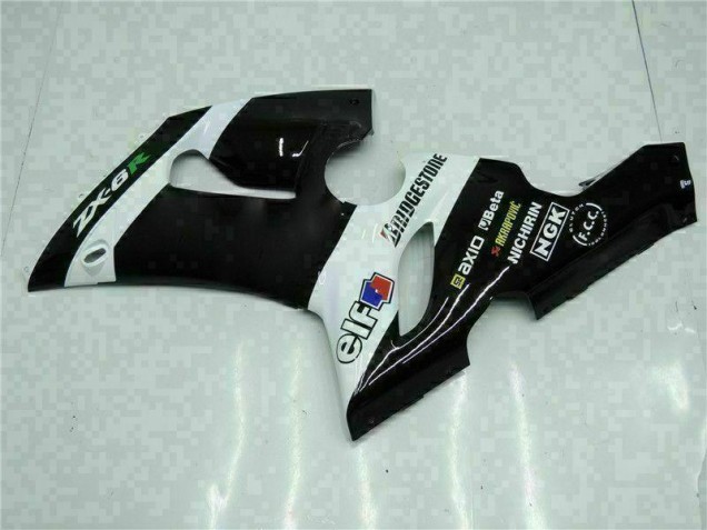 Rouge Noir Carénages Moto ZX6R 05-06 Rouge Noir Carénages Moto ZX6R 05-06
