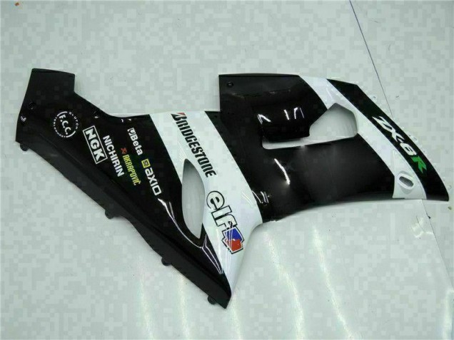 Rouge Noir Carénages Moto ZX6R 05-06 Rouge Noir Carénages Moto ZX6R 05-06