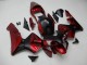 Rouge Noir Carrosserie Moto CBR 600 RR 03-04 Rouge Noir Carrosserie Moto CBR 600 RR 03-04